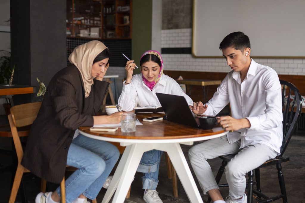 belajar di kafe